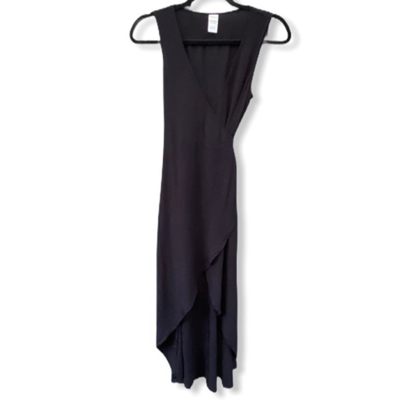 L*Space Wrap-Around Dress Black‎ - Picture 1 of 10